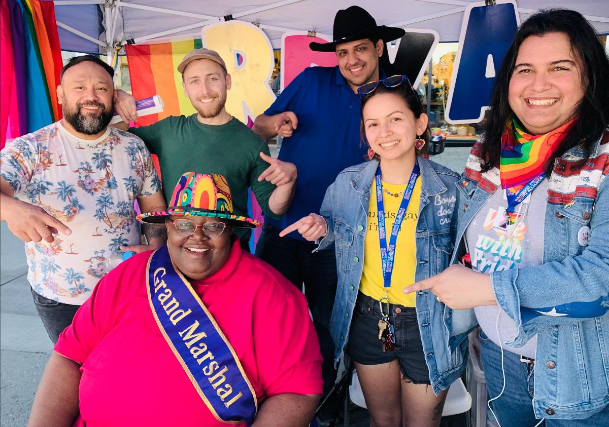 Palm Springs Pride We said GAY Rainbow Pride Youth Alliance